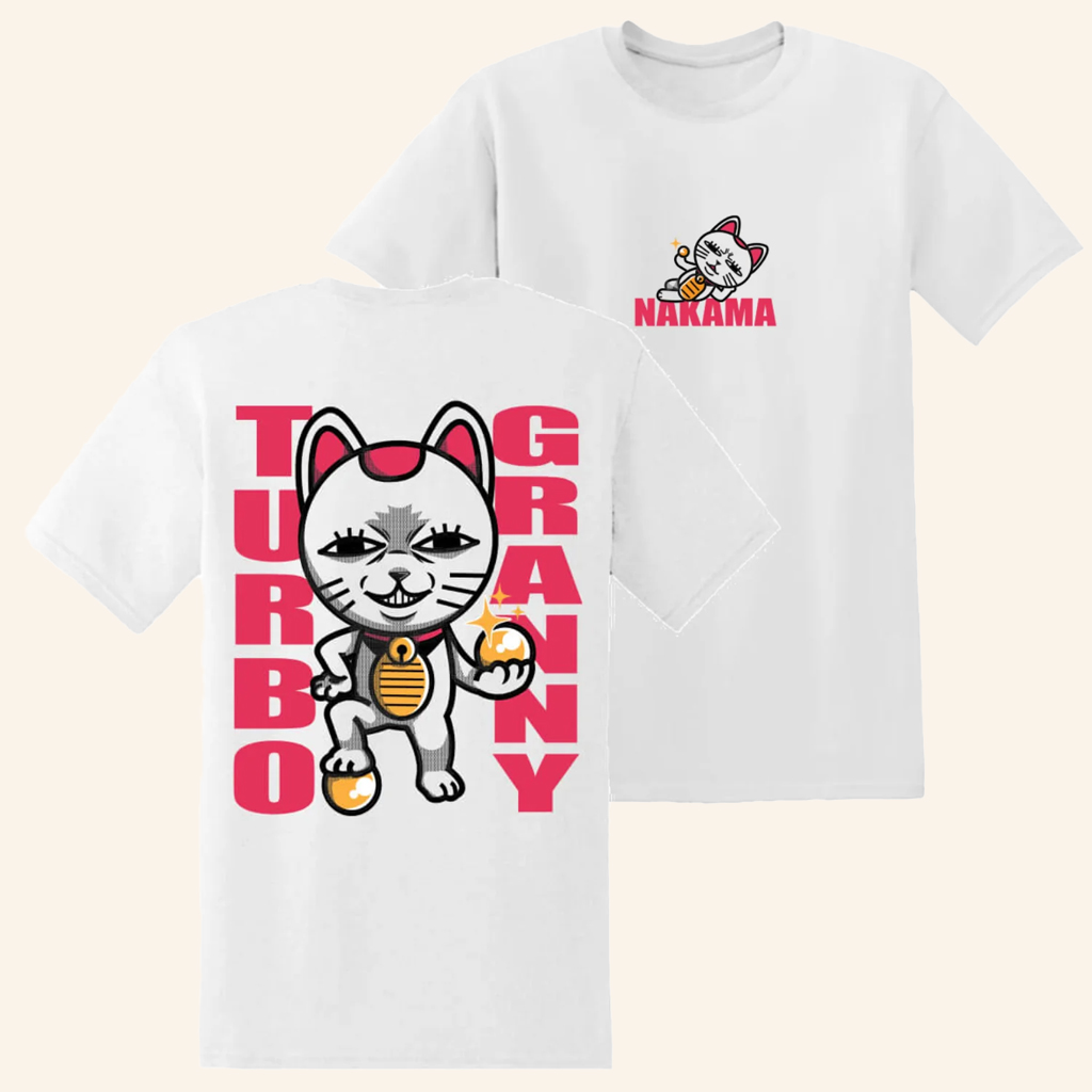 Nakamas Clothing Merch Turbo Cat T-Shirt Christmas Gifts For Guys Nakamas Clothing Merch Turbo Cat T-Shirt Christmas Gifts For Guys