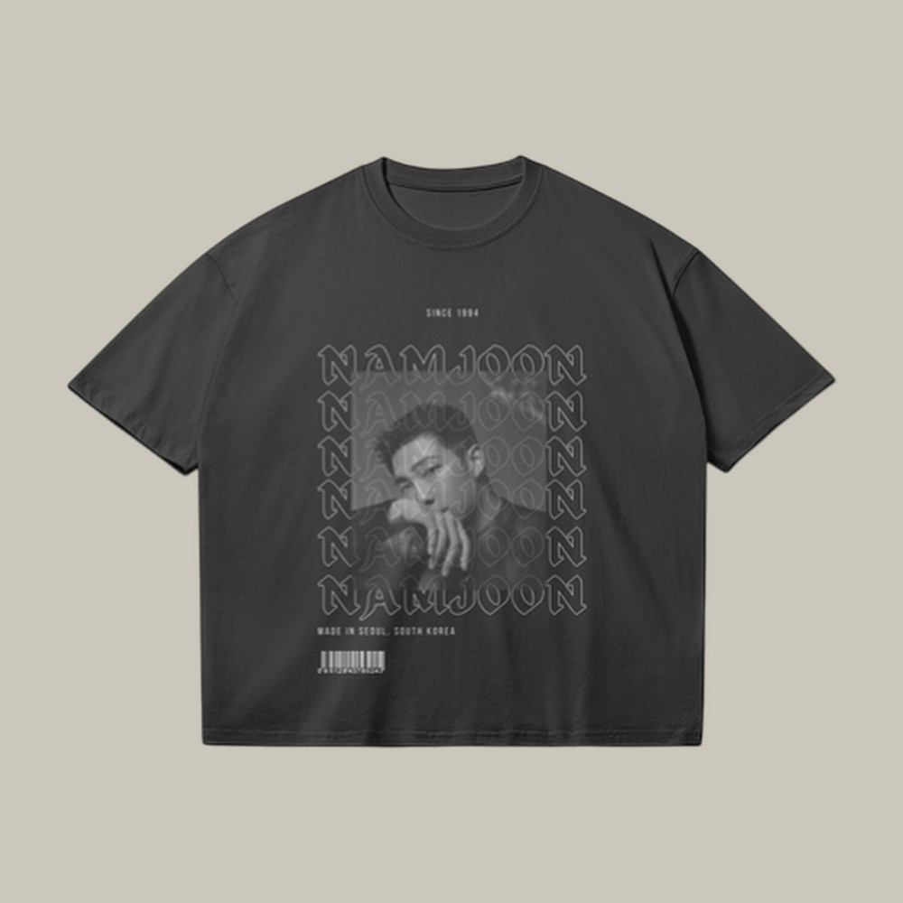 Nam Joon Portrait Graphic T-Shirt BTS 2026 Comeback Clothes Present For BTS Lovers