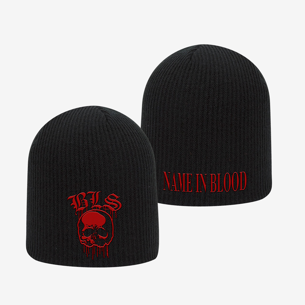 Name In Blood Beanie Black Label Society Merchandise Music Gift For Enthusiasts