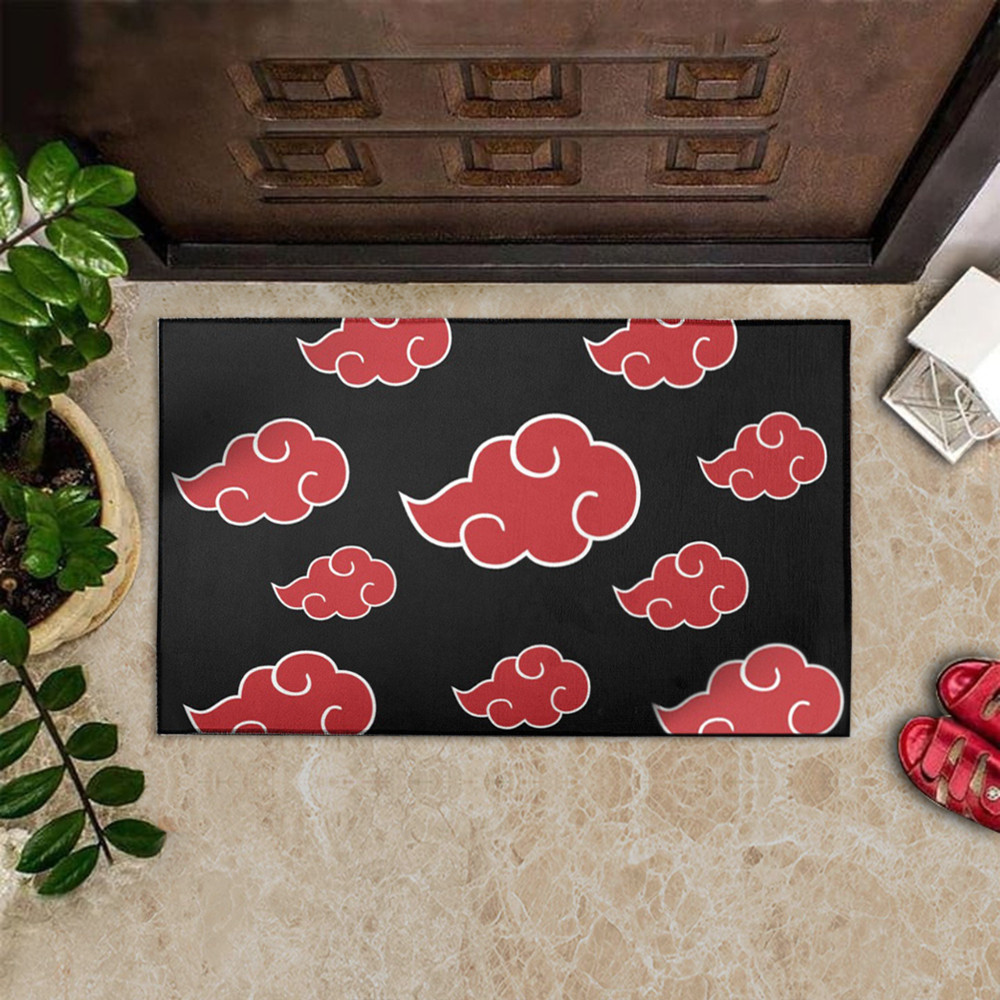 Naruto Akatsuki Doormat Anime Lovers Door Mat Living Room Decorations