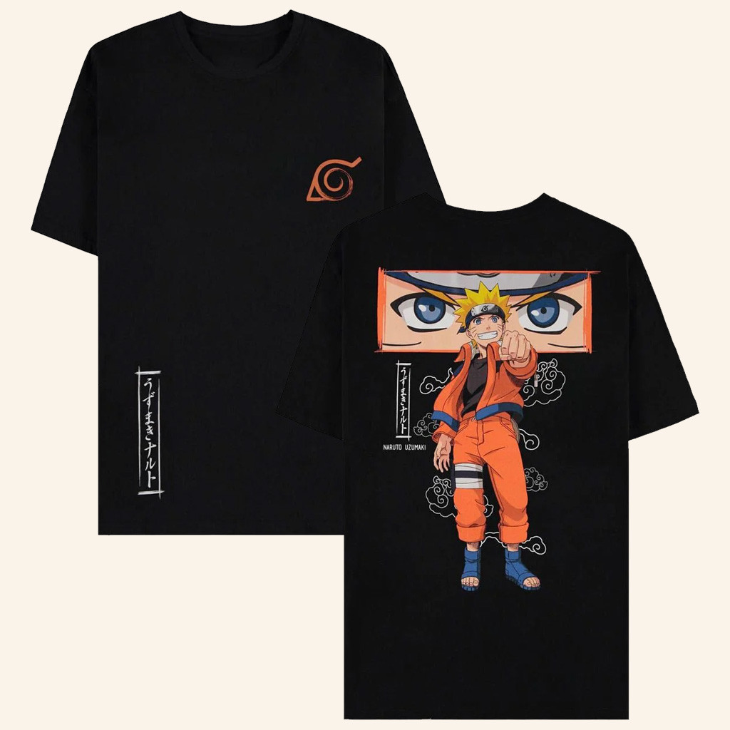 Naruto Merch Naruto Uzumaki T-Shirt Birthday Gift Ideas For Him