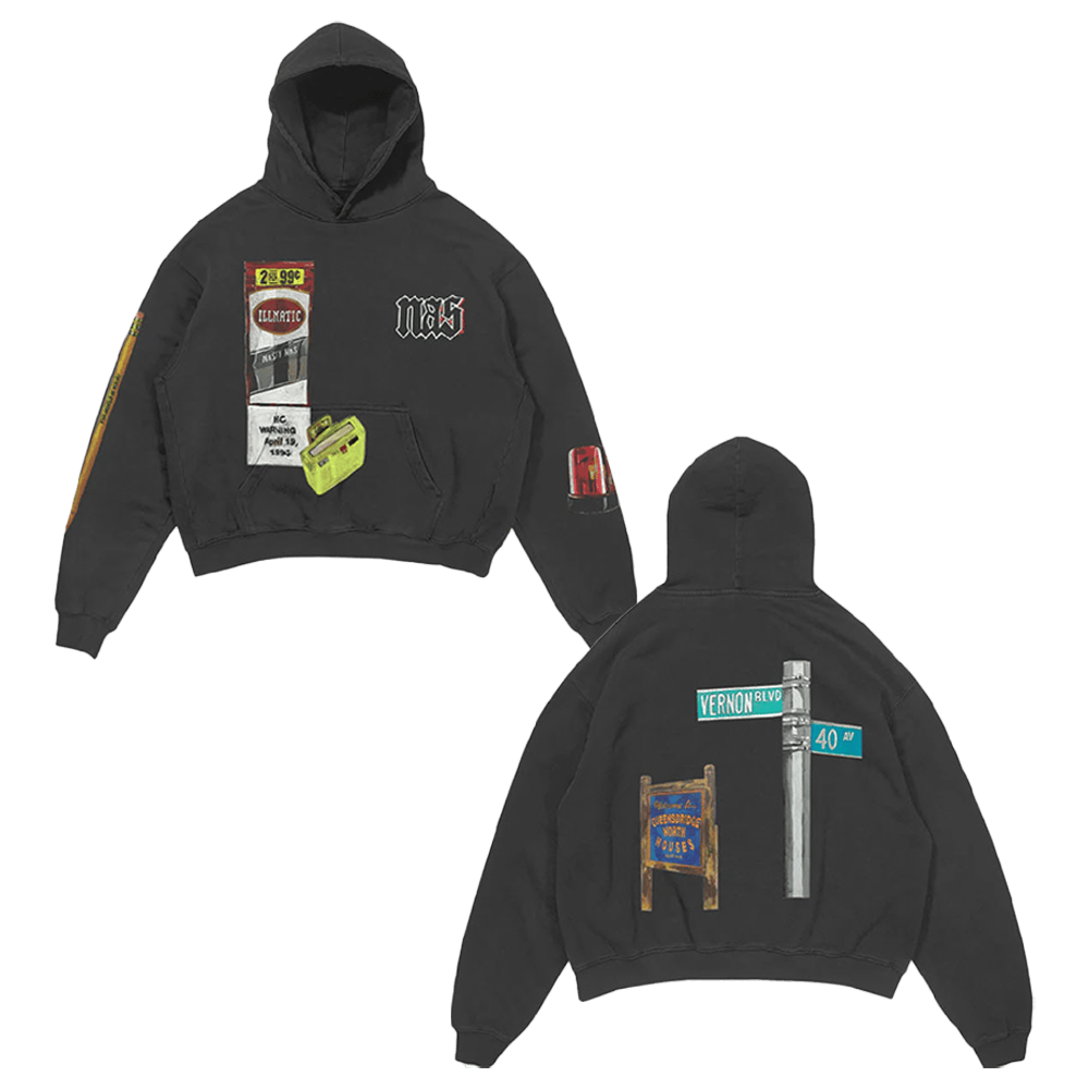 Nas Irjones Merch 30 Years Of Illmatic Off Black Hoodie Father's Day Gifts For Grandpa Nas Irjones Merch 30 Years Of Illmatic Off Black Hoodie Father's Day Gifts For Grandpa