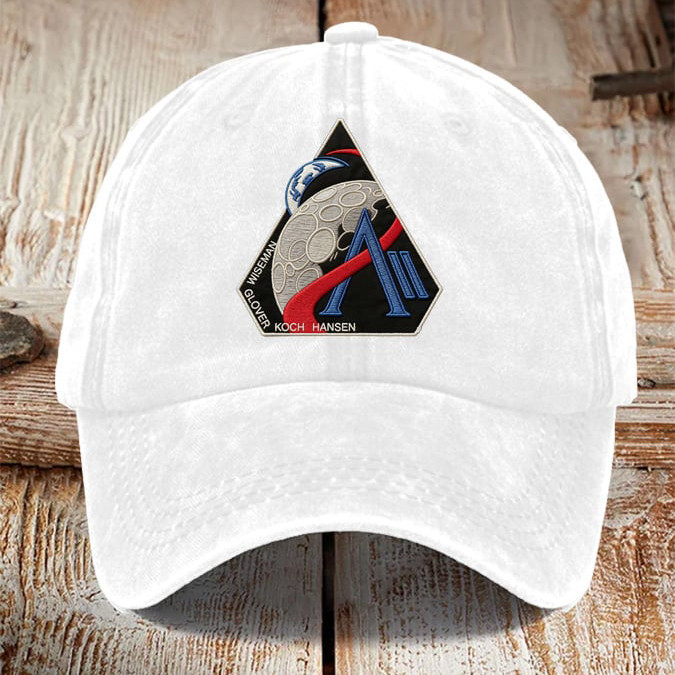 NASA Artemis 2 Mission Baseball Cap Moon Landing Patch Clothes Gift For Future Astronaut