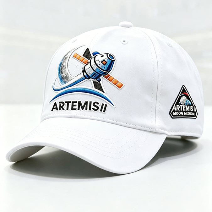 NASA Artemis 2 Mission Hat Space Exploration Moon Landing Apparel Science Student Gift