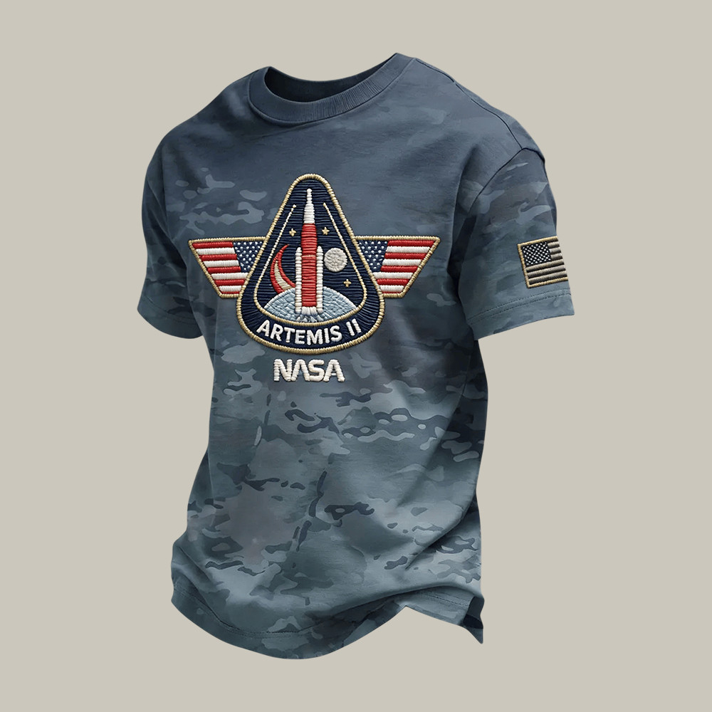 NASA Artemis 2 Mission T-Shirt Space Exploration Rocket Launch Merchandise Future Astronaut Gift