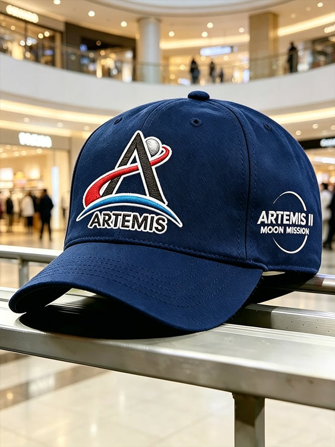 NASA Artemis 2026 Moon Mission Baseball Cap Space Exploration Rocket Hat Gift For Men