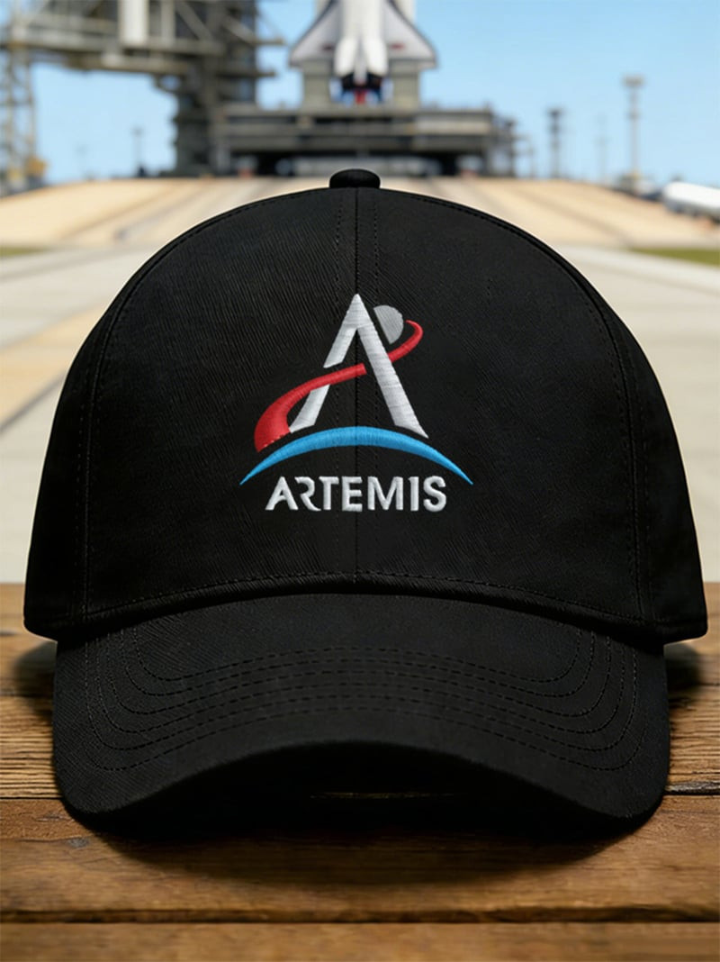 NASA Artemis II 2026 Baseball Cap NASA Inspired Moon Mission 2026 Hat Astronomy Lover Gift