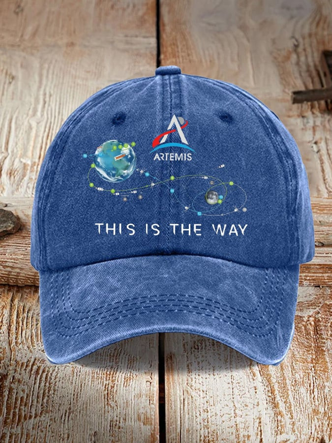 NASA Artemis II 2026 Baseball Cap This Is The Way Merch Gift Ideas For Men