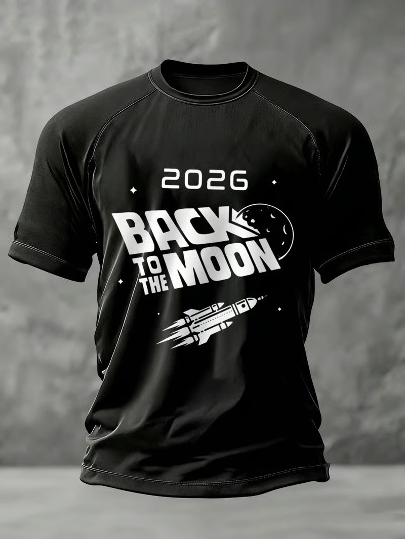 NASA Artemis II 2026 T-Shirt Back To The Moon Crewneck Gift For Husband