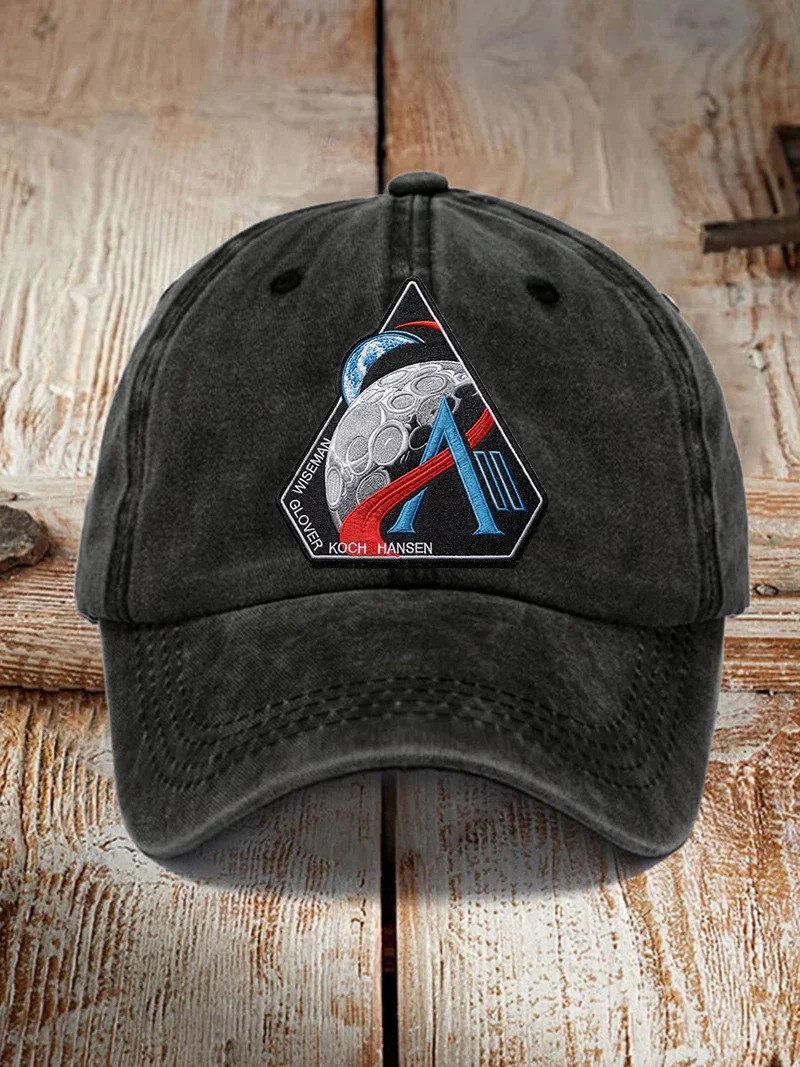 NASA Artemis II Baseball Cap NASA Lunar Mission Astronaut Hat Gift For Space Lover