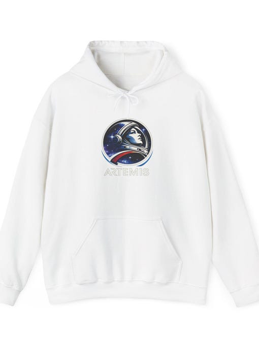 NASA Artemis II Lunar Orbit Mission Hoodie Astronaut In Space Clothing Gift For Rocket Engineer