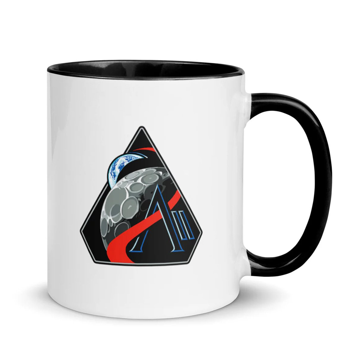 NASA Artemis II Lunar Orbit Mission Mug Moon Earth Journey Coffee Cup Future Astronaut Gift