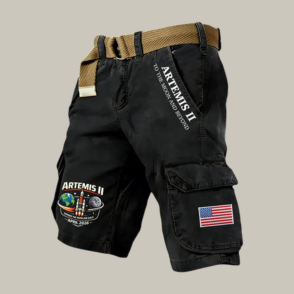 NASA Artemis II Lunar Orbit Mission Shorts To The Moon And Beyond Merch Gift For Future Astronaut
