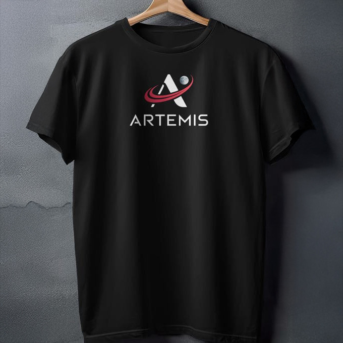 NASA Artemis II Lunar Orbit Mission T-Shirt Space Exploration Shirt Astronomy Fan Gift