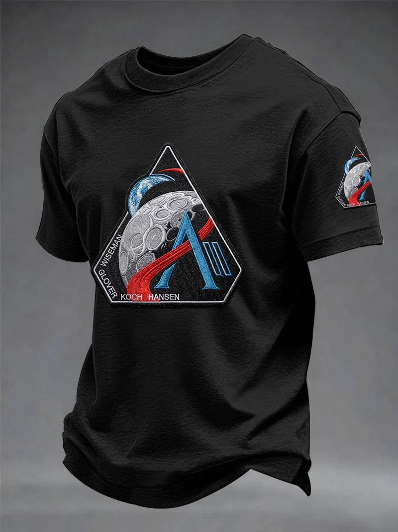 NASA Artemis II T-Shirt NASA Lunar Mission Clothing Gift For Space Lover