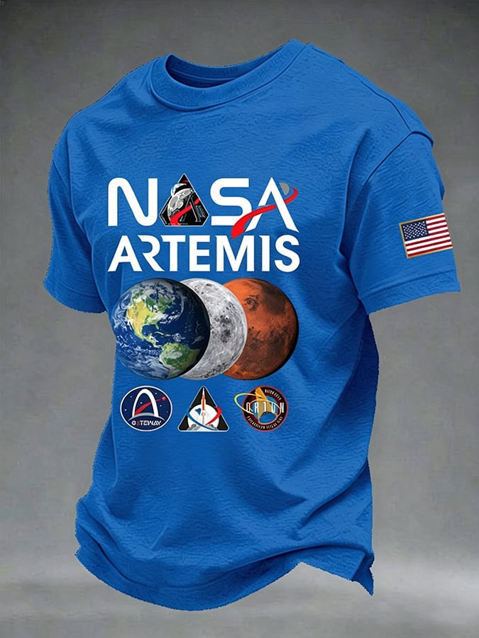 NASA Artemis II T-Shirt NASA Space Program Clothing Gift Ideas For Astronomers