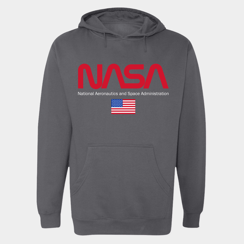 NASA Merch NASA Worm Logo Hoodie Birthday Gift Ideas For Boyfriend