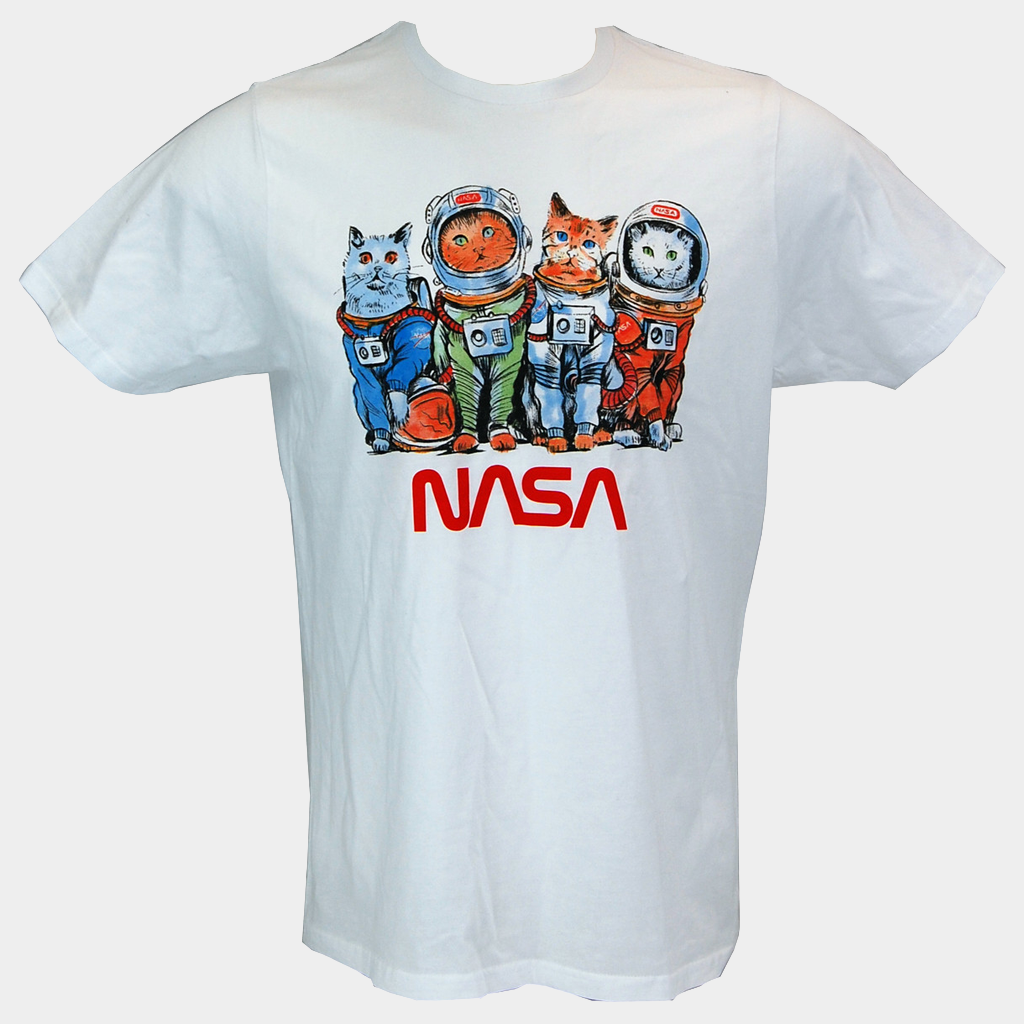 NASA Merch NASA Worm Logo Shirt Space Animal T-Shirt Gift Ideas For Him