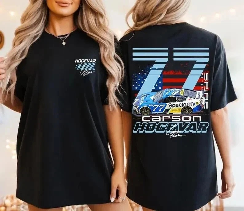 NASCAR Cup Series T-Shirt Carson Hocevar 77 Racing Merch Gift For NASCAR Lovers
