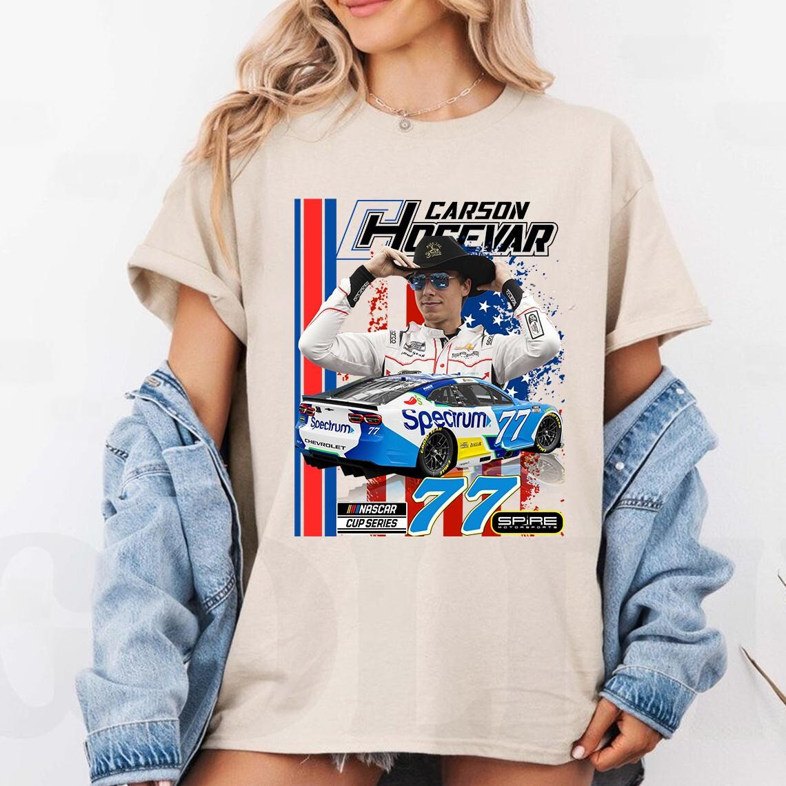 NASCAR Cup Series T-Shirt Carson Hocevar Racing Apparel Gift For NASCAR Supporters