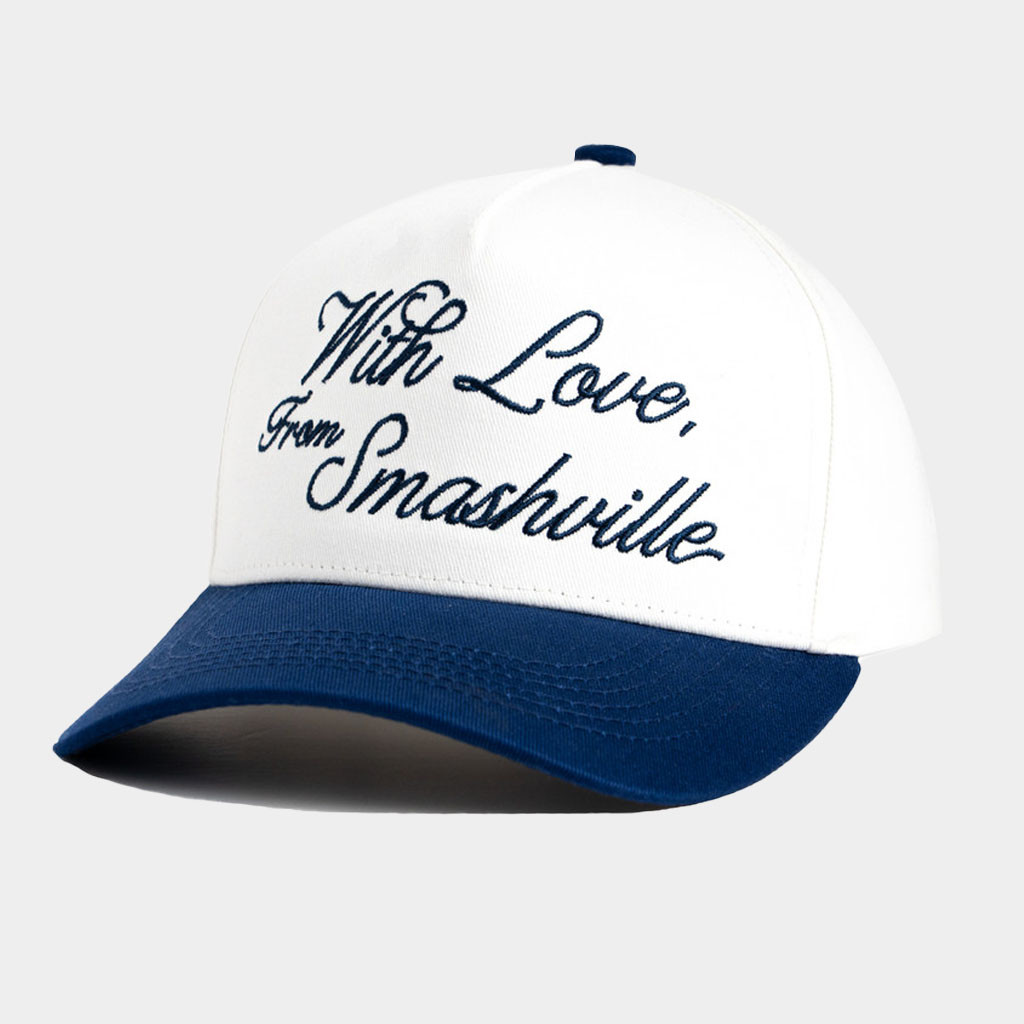 Nashville Locker Room Merch Nashville Predators Hat Embroidered With Love Pred Cap Him Gift