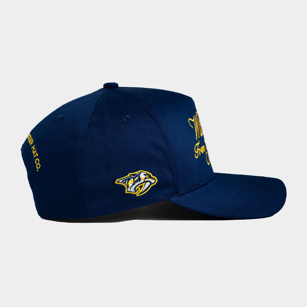 Nashville Locker Room Merch With Love From Nashville Predators Hat Embroidered Gifts For BFF-1