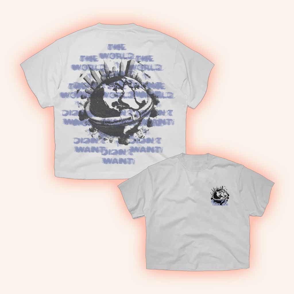 Natalie Jane Merch The World I Didn't Want Cropped Shirt Presents For Music Lovers Natalie Jane Merch The World I Didn't Want Cropped Shirt Presents For Music Lovers