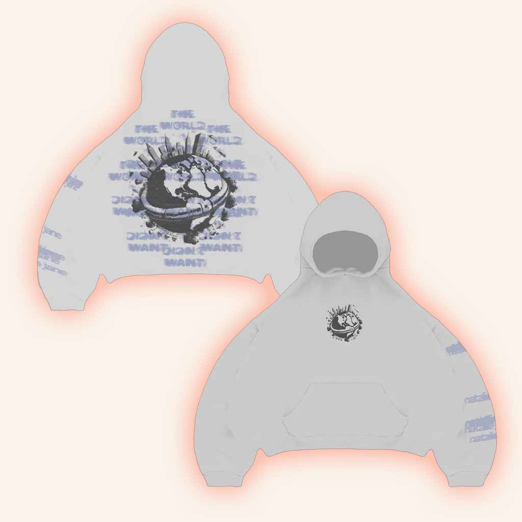 Natalie Jane Merch The World I Didn't Want Hoodie Music Lover Gifts For Him Natalie Jane Merch The World I Didn't Want Hoodie Music Lover Gifts For Him