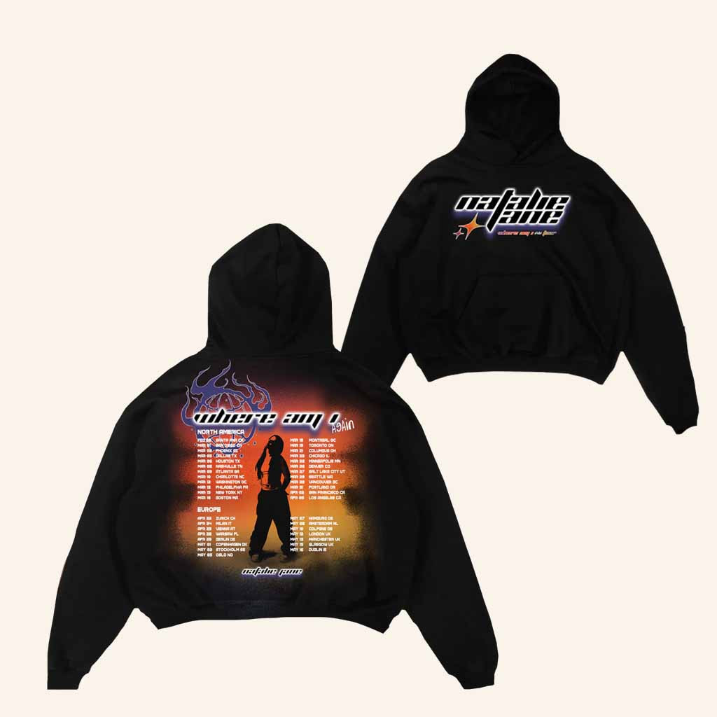 Natalie Jane Merch Where Am I Tour Hoodie Best Gifts For Music Lovers Natalie Jane Merch Where Am I Tour Hoodie Best Gifts For Music Lovers