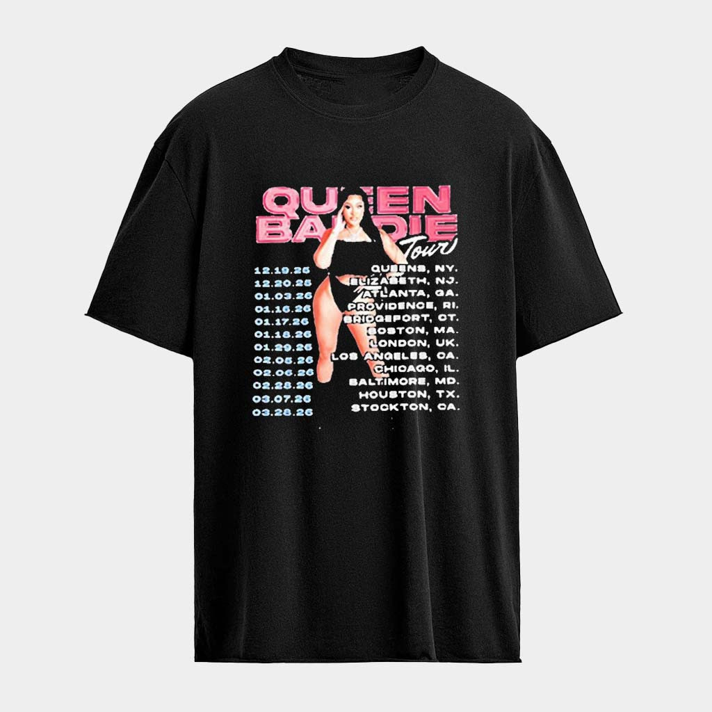 Natalie Nunn Queen Baddie Tour 2026 T-Shirt Fan Merch Best Gifts For Wife