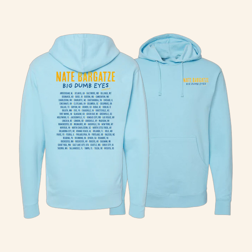 Nateland Merch Big Dumb Eyes Tour Hoodie Best Christmas Gifts For Men Nateland Merch Big Dumb Eyes Tour Hoodie Best Christmas Gifts For Men