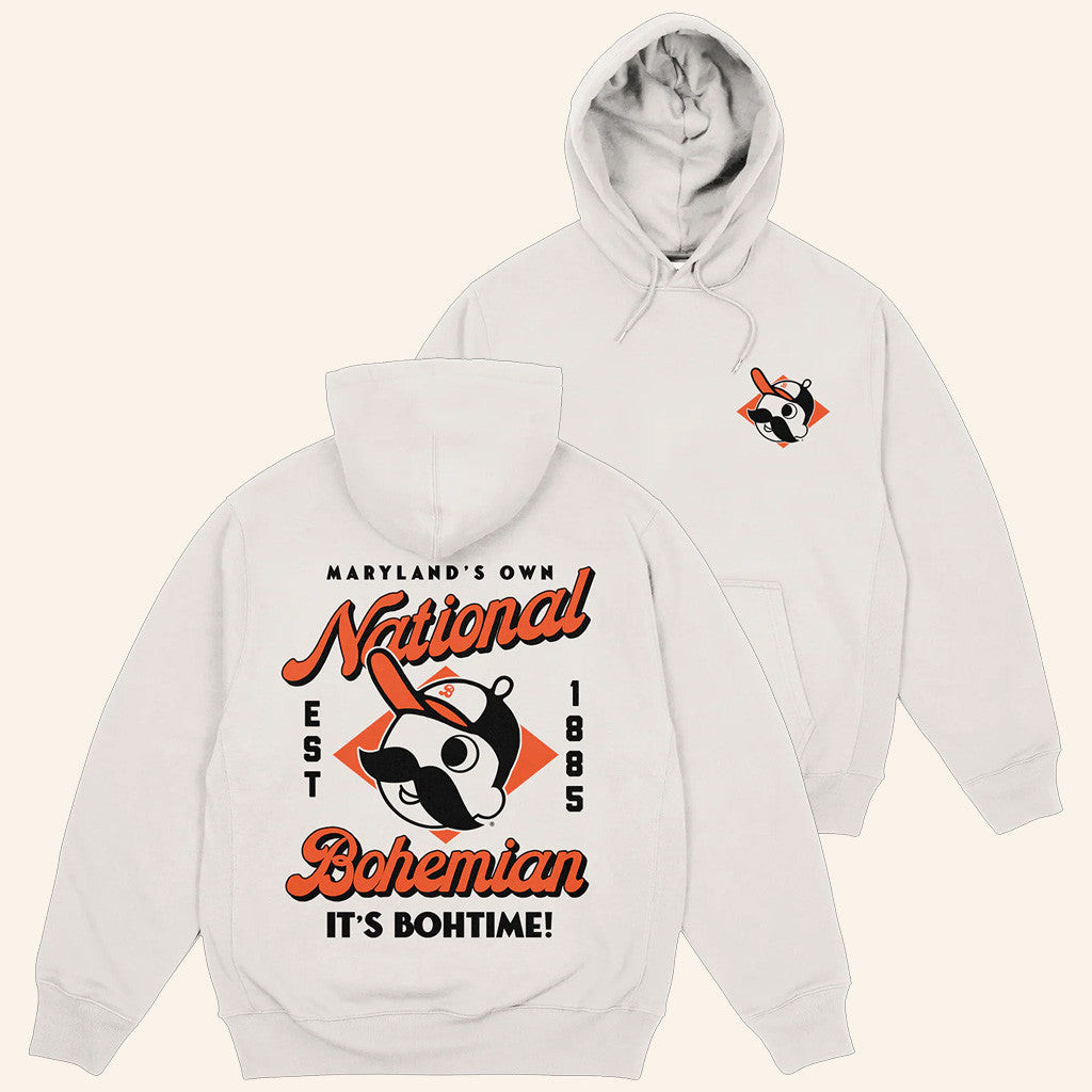 National Bohemian Merch Est 1885 Sand Hoodie Gifts For Father