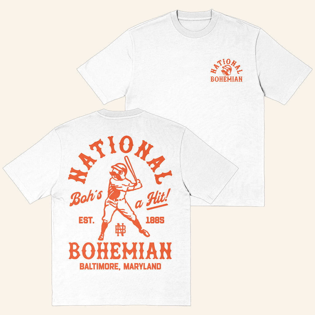 National Bohemian Merch Retro Baseball Season T-Shirt Gifts For Him
