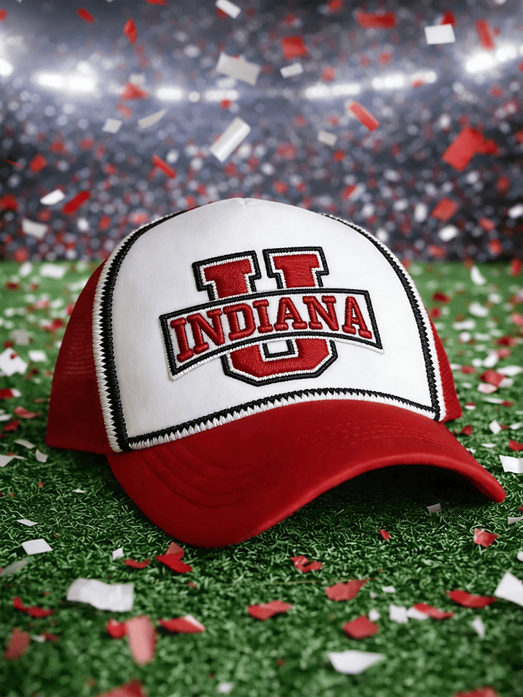National Champions Indiana 2026 Hat IU Football National Championship Baseball Cap