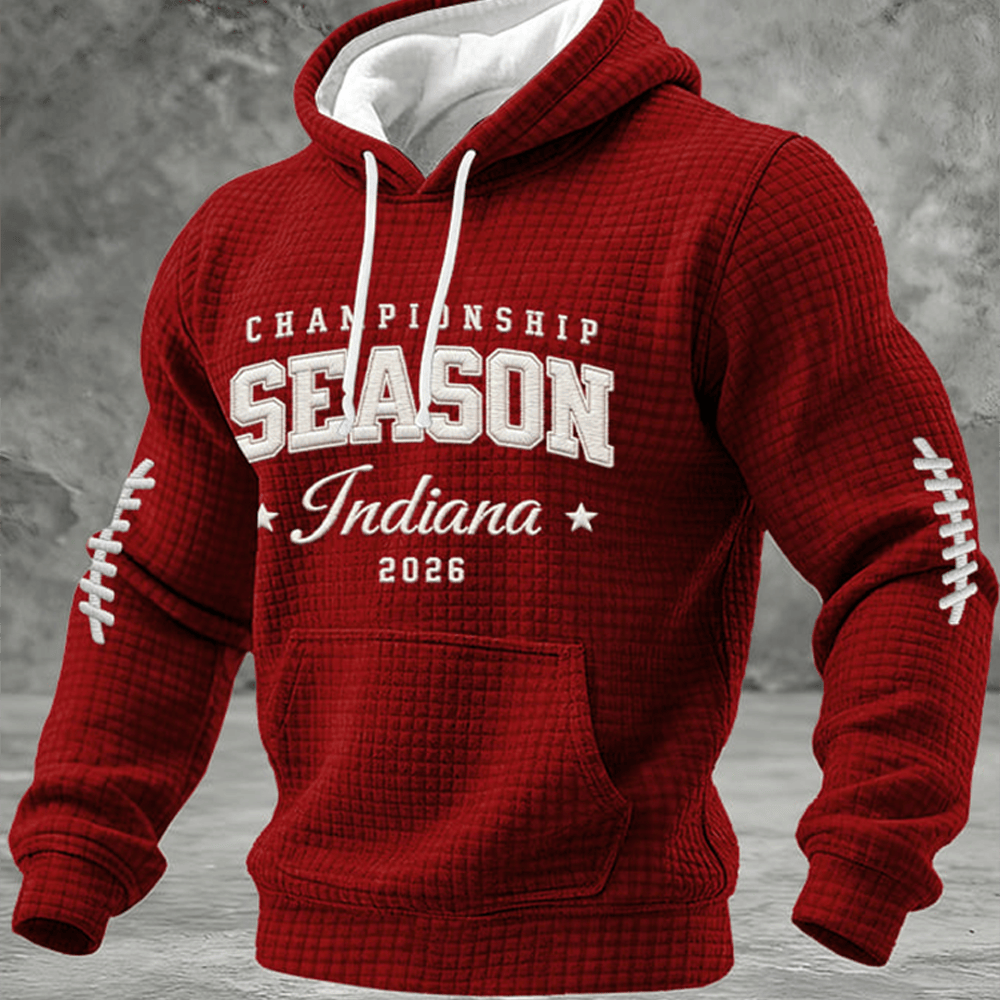 National Champions Indiana 2026 Hoodie Football Merch Football Player Gifts