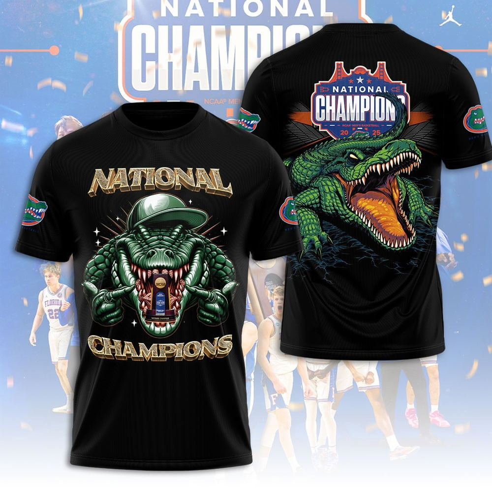 National Championship Gators 2025 T-Shirt Best Gifts For Basketball Fans