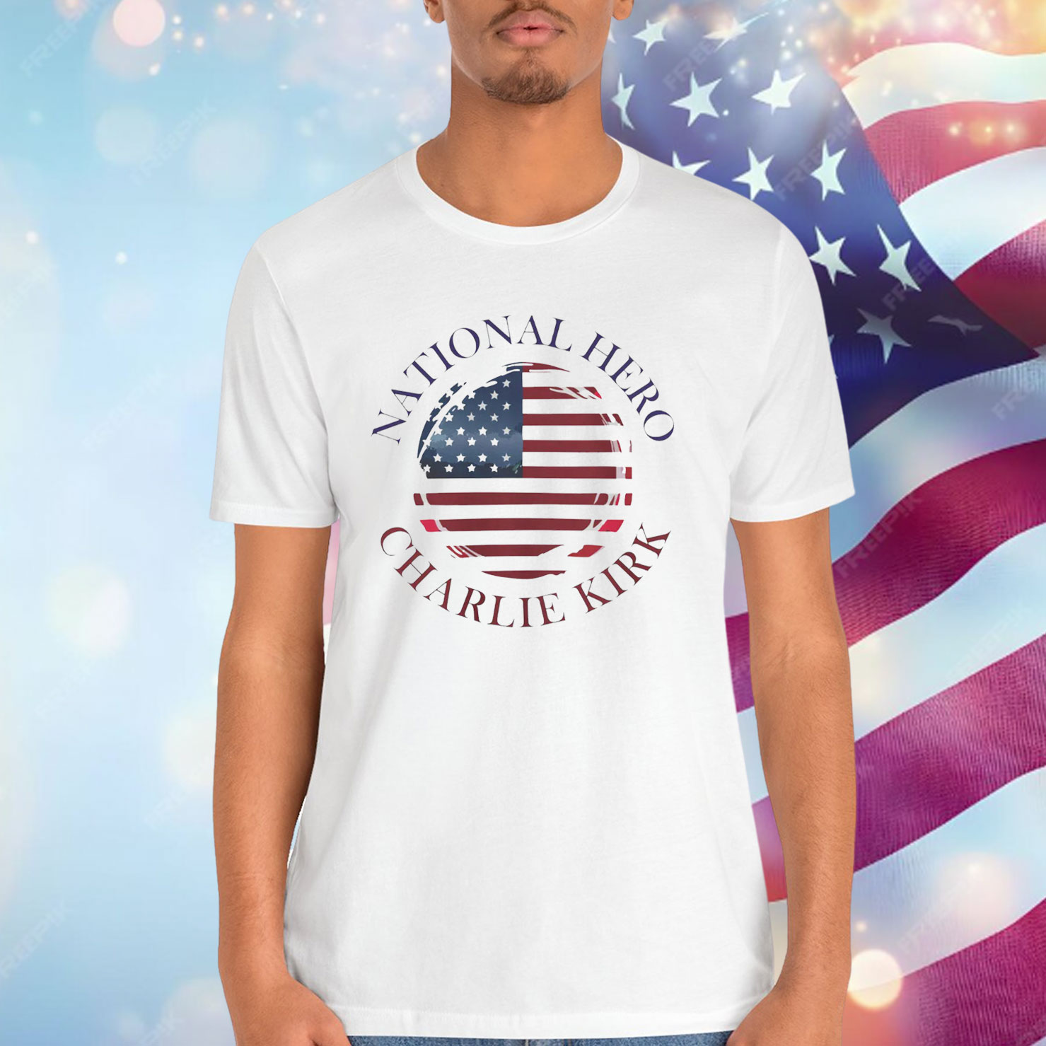 National Hero Charlie Kirk Shirt