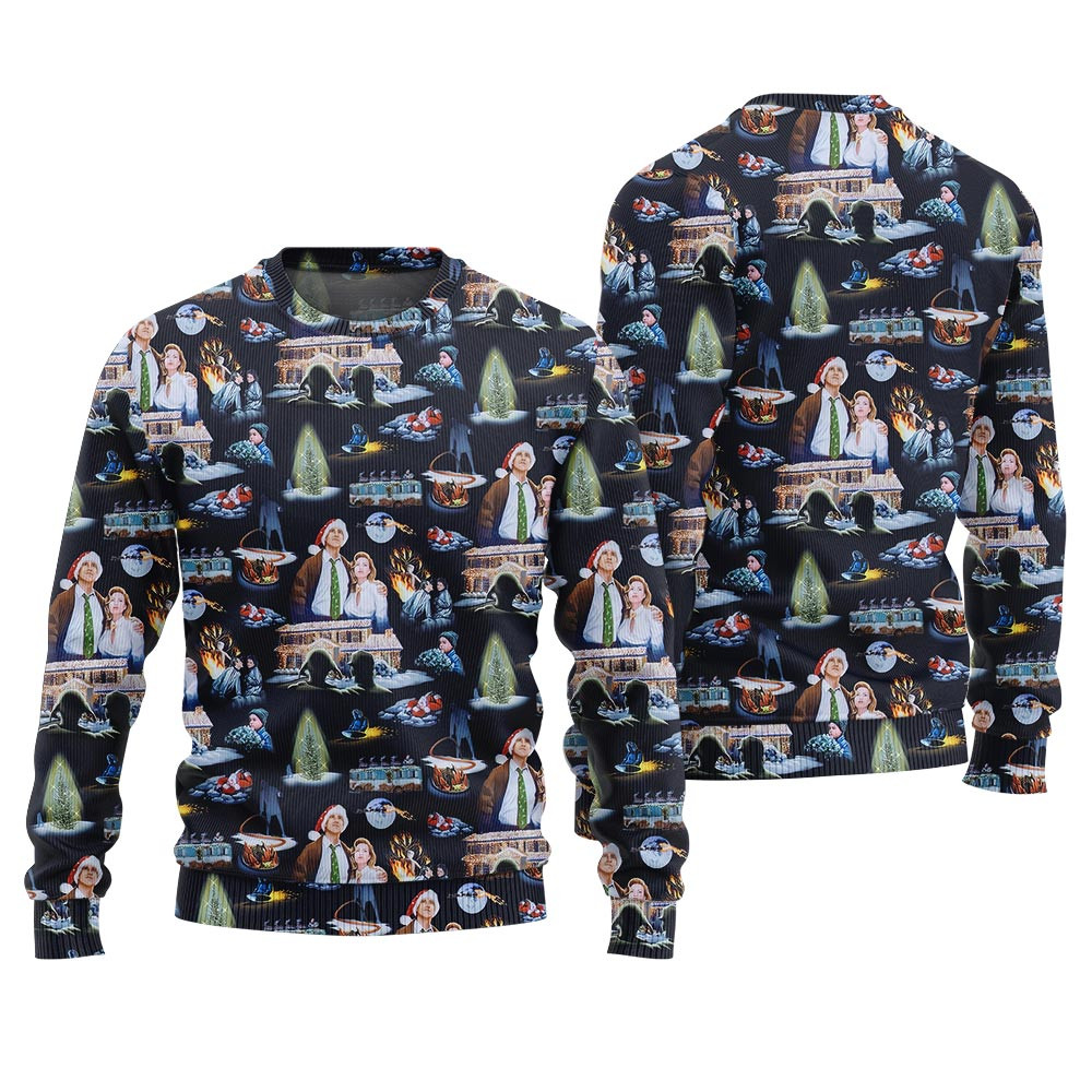 National Lampoon Christmas Vacation Ugly Sweater Cozy Christmas Sweater for Holiday Season