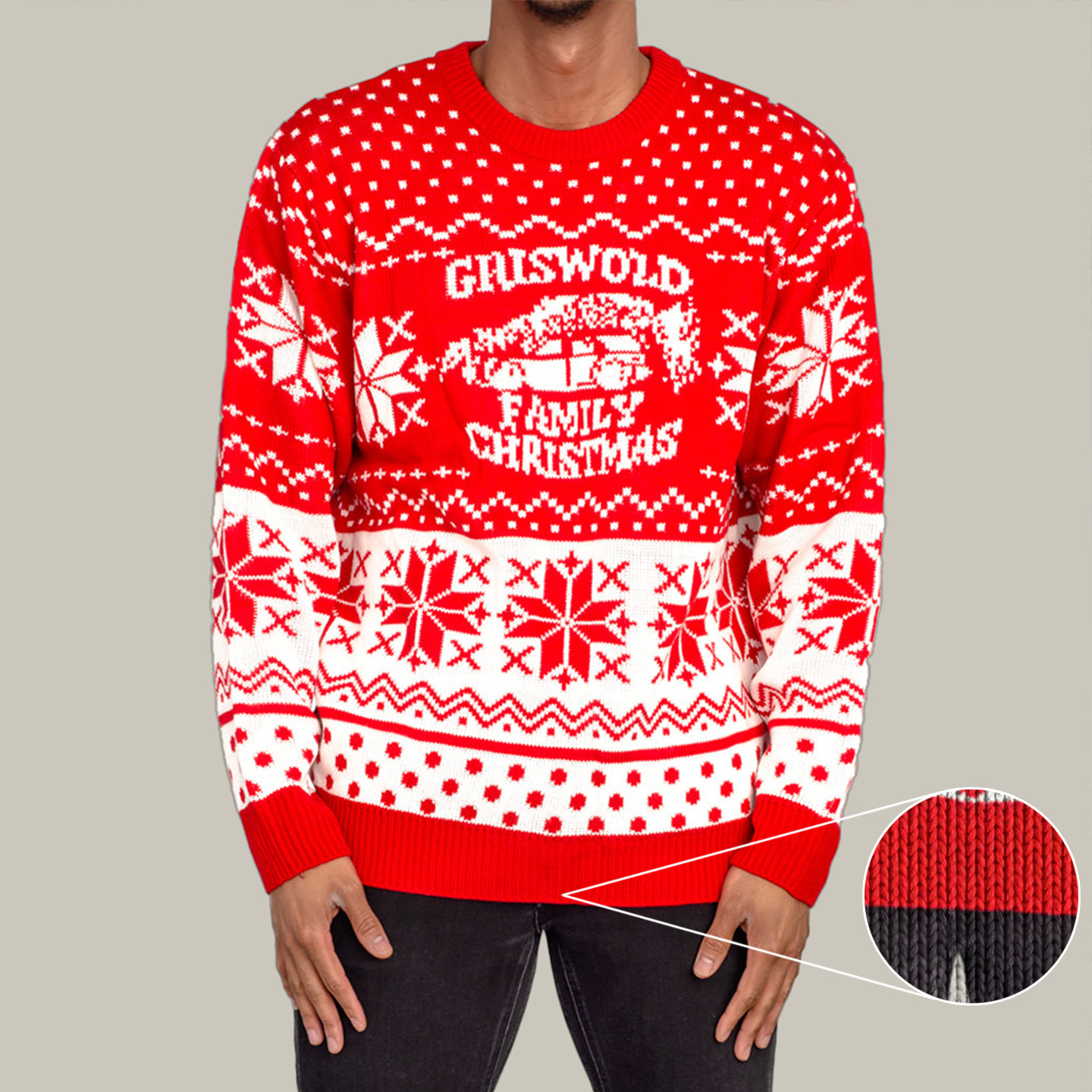 National Lampoon Griswold Family Ugly Christmas Sweater Xmas Sweater Father Daughter Gifts