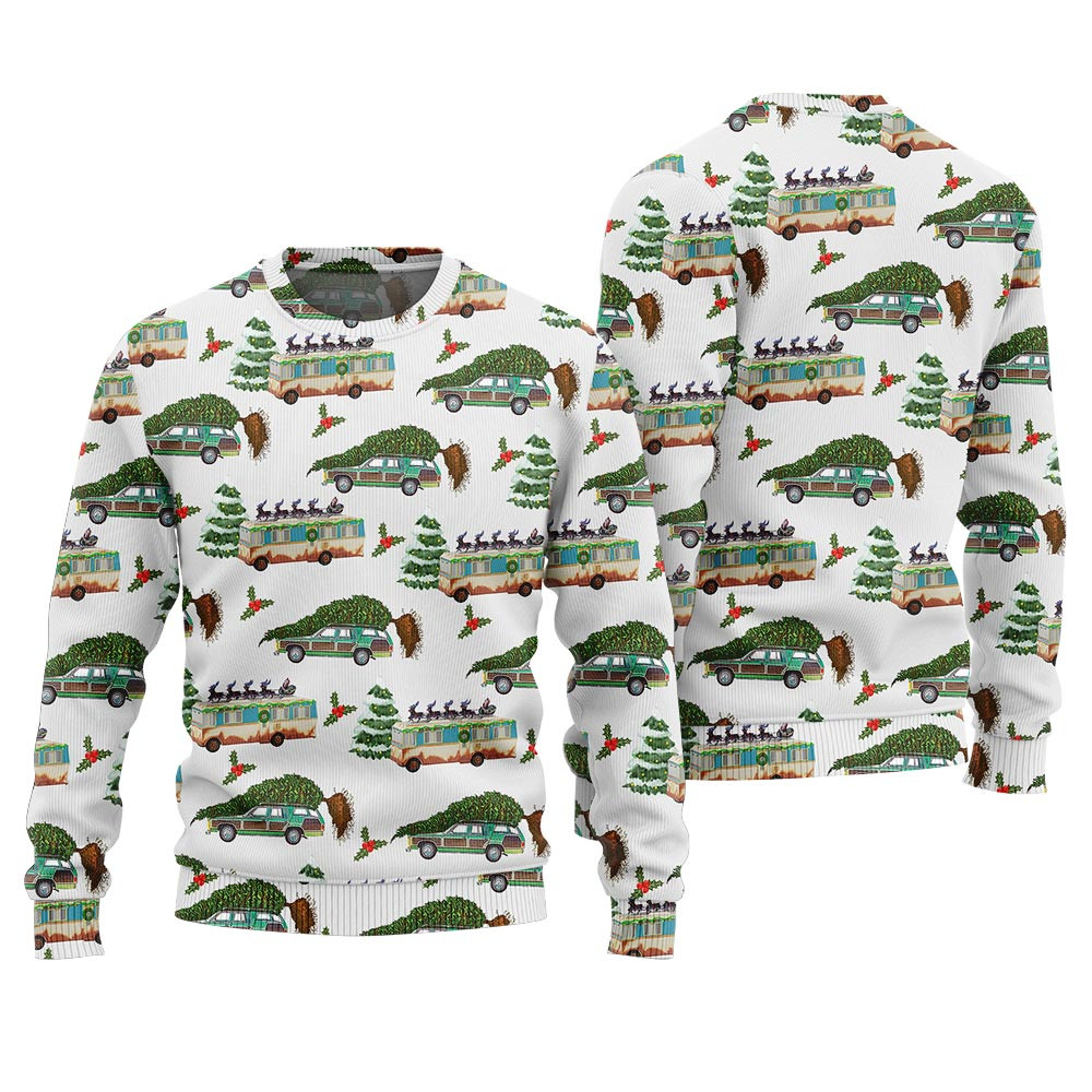 National Lampoon Vacation Griswold Christmas Sweater Classic Holiday Sweater for Festive Looks