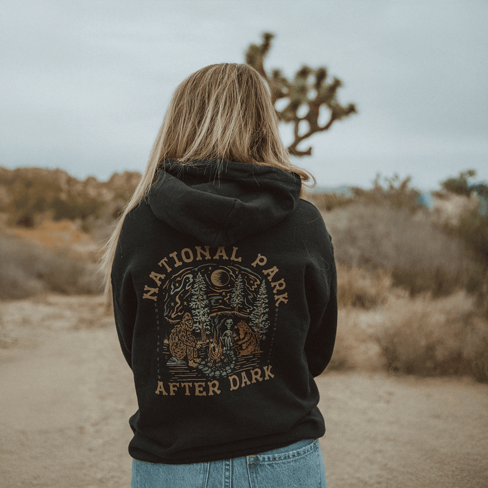 National Park After Dark Merch Hoodie Protect Our Parks Hoodie Men Women