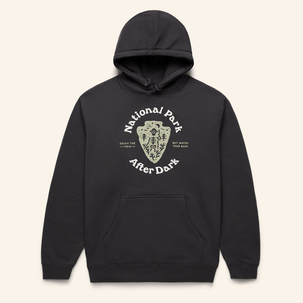 National Park After Dark Merch Logo Black Hoodie Best Gifts For Husband National Park After Dark Merch Logo Black Hoodie Best Gifts For Husband