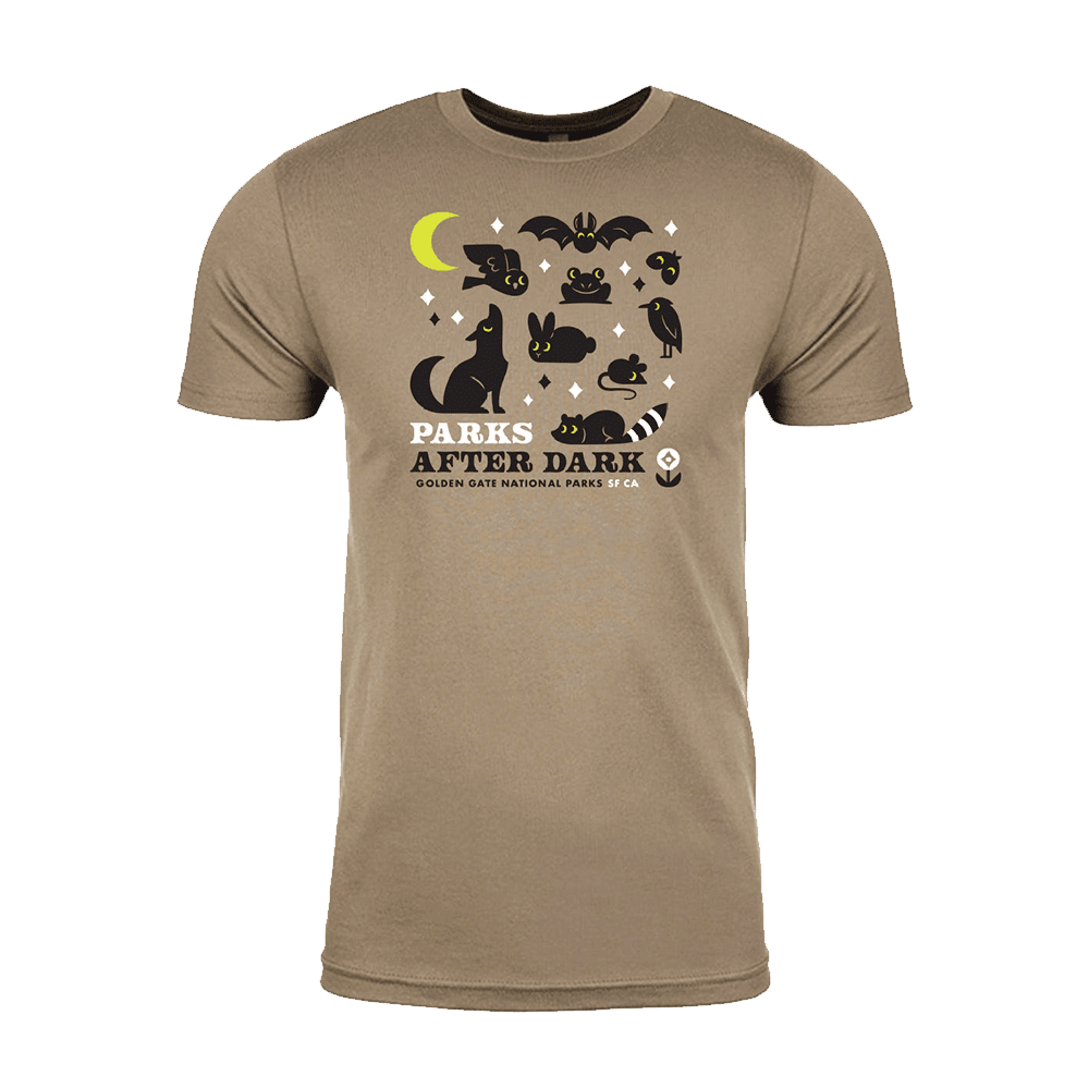 National Park After Dark Merch T-Shirt Protect Our Parks Shirt Glow In The Dark Tee