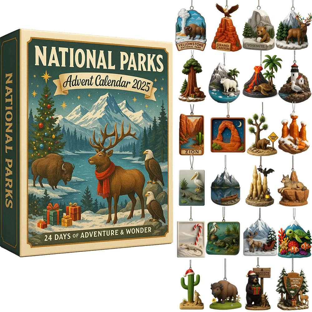 National Parks Advent Calendar 2025 24 Days Of Adventure & Wonder Xmas Gifts For Son