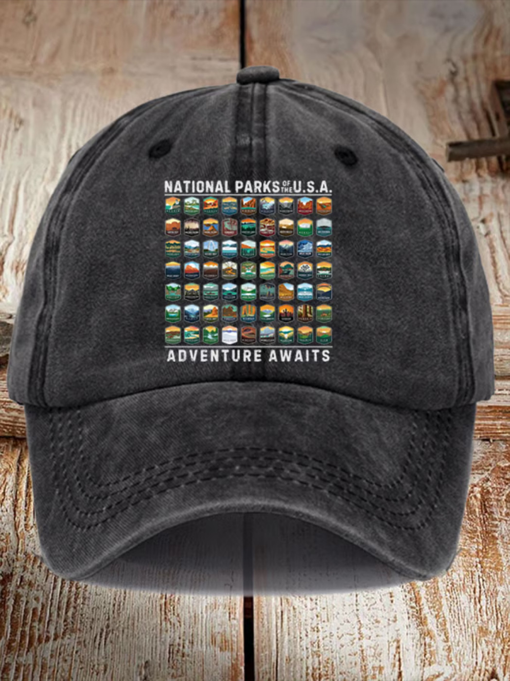 National Parks Of The USA Adventure Awaits Hat National Parks Hat Gifts For Him