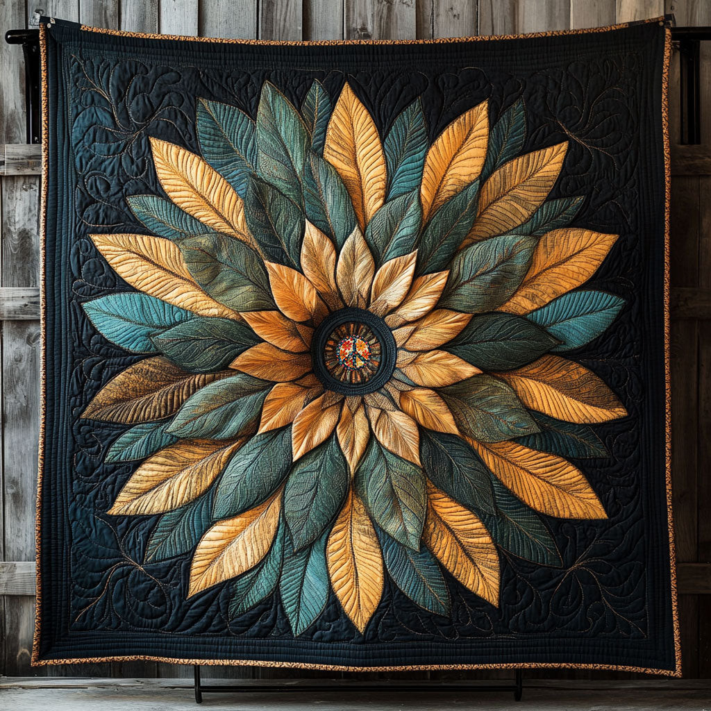 Native American Flower Holiday Xmas Quilt Blanket Native American Christmas Gifts