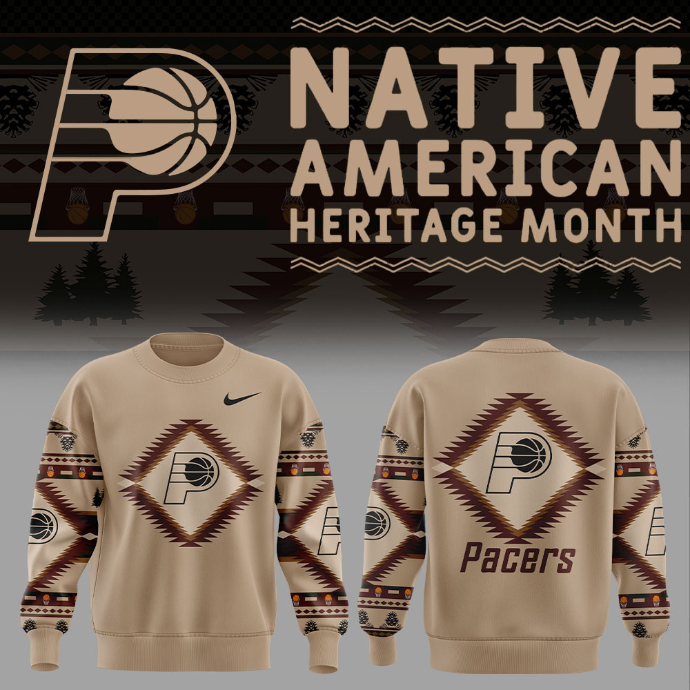 Native American Indiana Pacers Limited Edition Sweatshirt Gifts For The Basketball Enthusiast