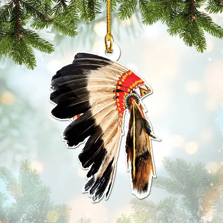 Native American Ornament Native Pride Christmas Tree Decoration Gift