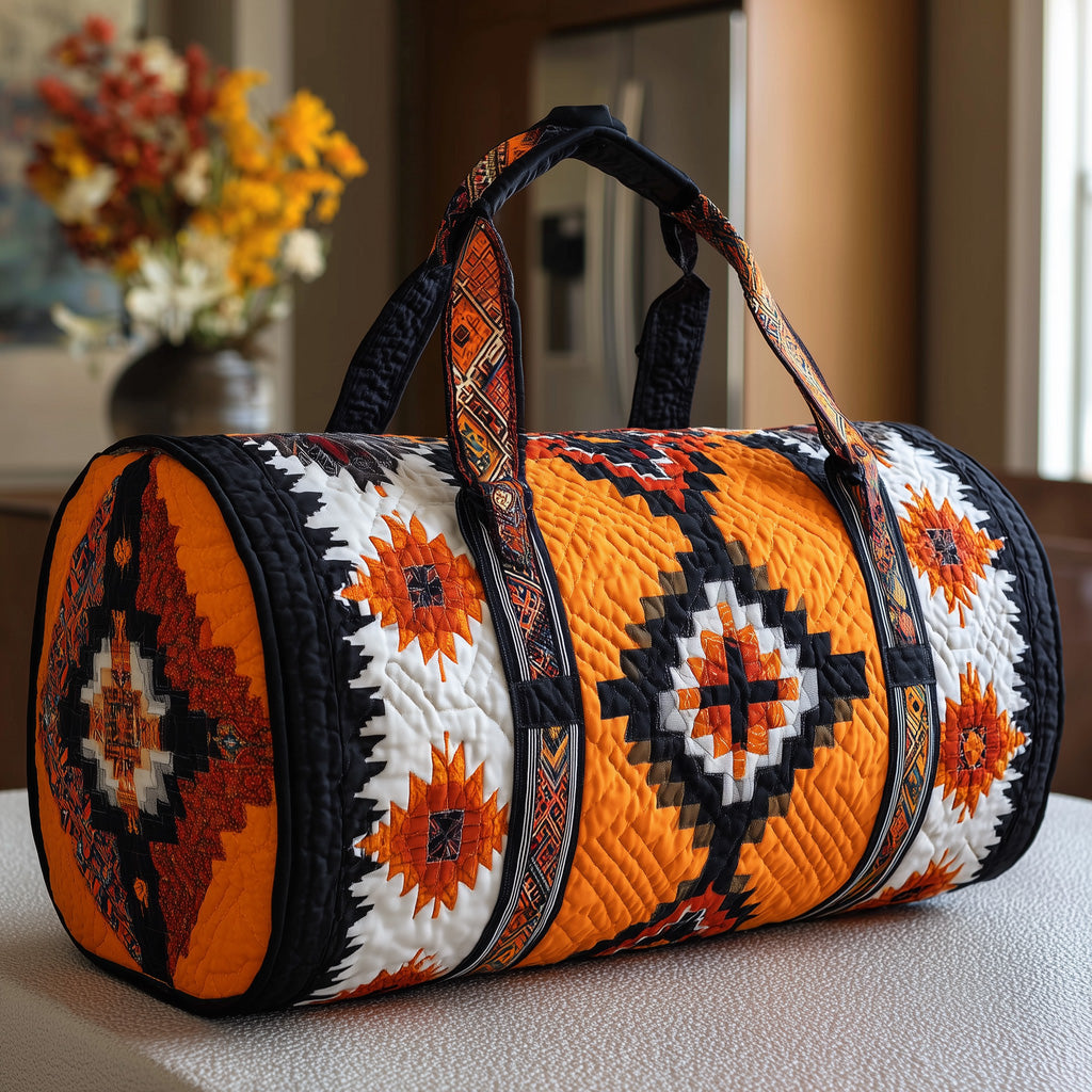 Native American Quilted Duffle Bag Back To School Essential