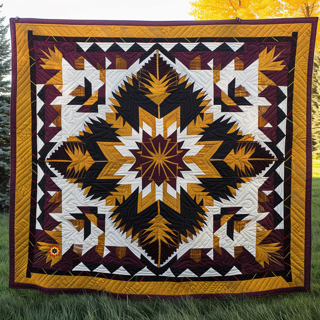 Native American Star Holiday Xmas Quilt Blanket Native American Christmas Gifts